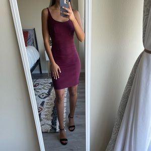 Maroon dress
